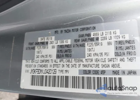 2018 Mazda Cx-5 Grand Touring from USA, damaged, VIN JM3KFBDMXJ0420129